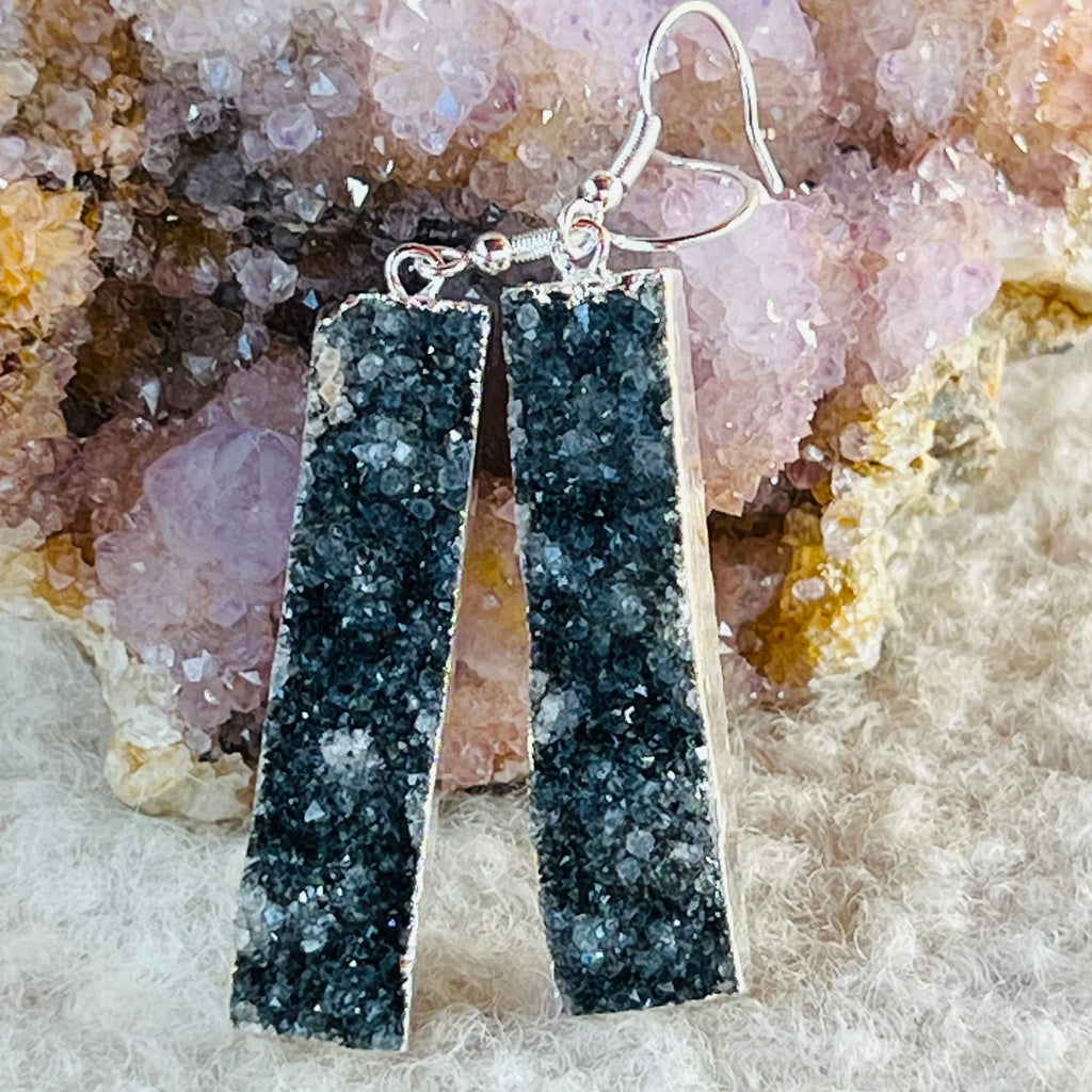 Cercei pietre semipretioase, cristale, DRUZY.R0