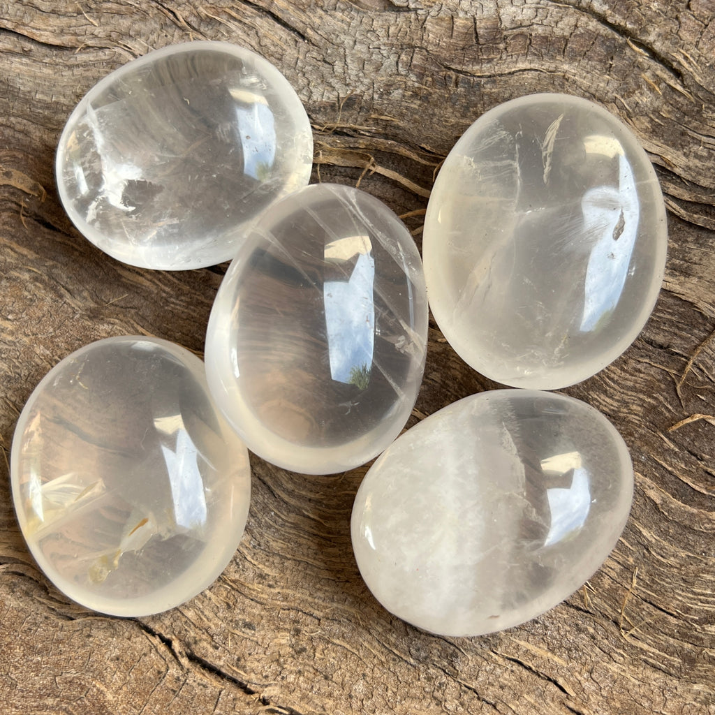Palmstone cuart girasol perlat, pietre semipretioase - druzy.ro 5 