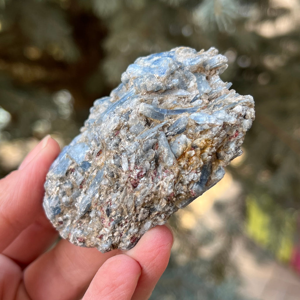Kianit albastru (Cianit) piatra bruta din Zimbabwe model 5, druzy.ro, cristale 5