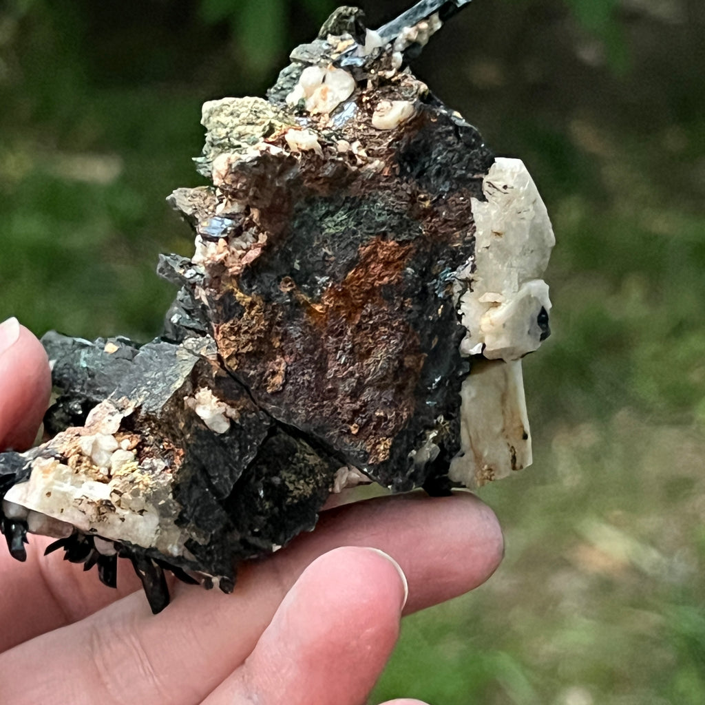 Cluster egirin cuart fumuriu/negru Zomba m22, pietre semipretioase - druzy.ro 7 