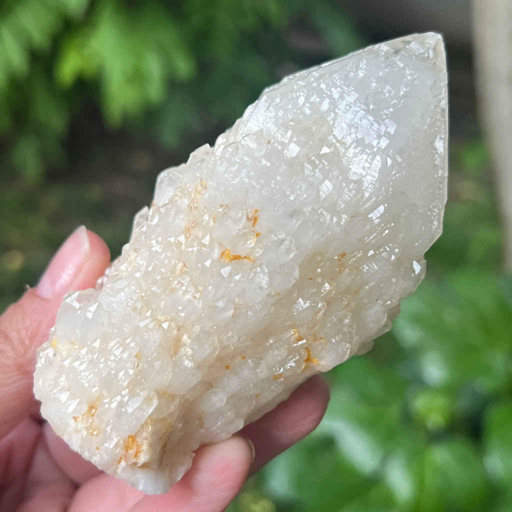Varf cuart celest, cuart lumanare ( ananas) model 3, pietre semipretioase - druzy.ro 6 