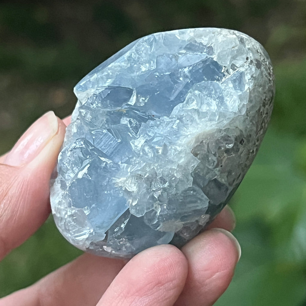 Ou geoda celestit /celestina model 6a/15, pietre semipretioase - druzy.ro 2 