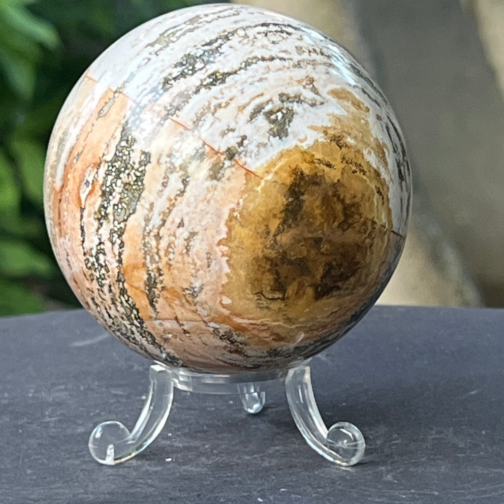 Sfera jasp ocean model 8, pietre semipretioase - druzy.ro 2 