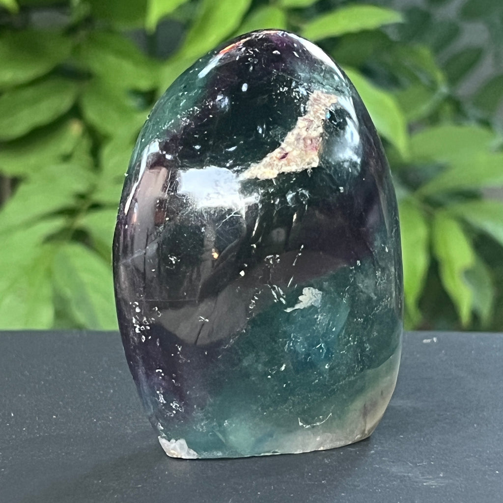 Fluorit verde structura forma libera model 7, pietre semipretioase - druzy.ro 5 