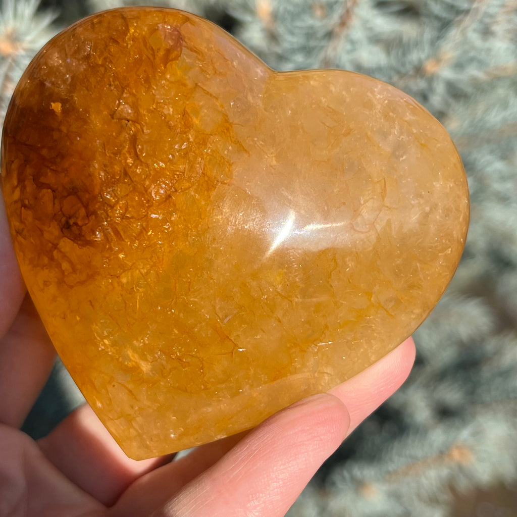 Inima golden healer, cuart lamaie model 4A/2, druzy.ro, cristale 4