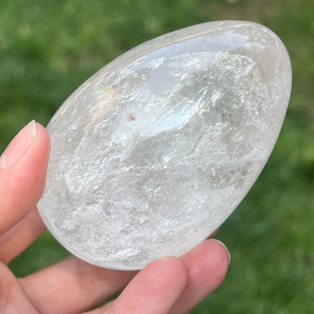 Ou din cuart de stanca/cristal incolor m2, pietre semipretioase - druzy.ro 4 