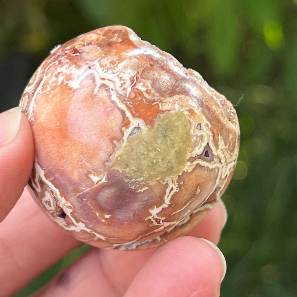 Sfera agat Crazy Lace | Model 6, pietre semipretioase - druzy.ro 7 