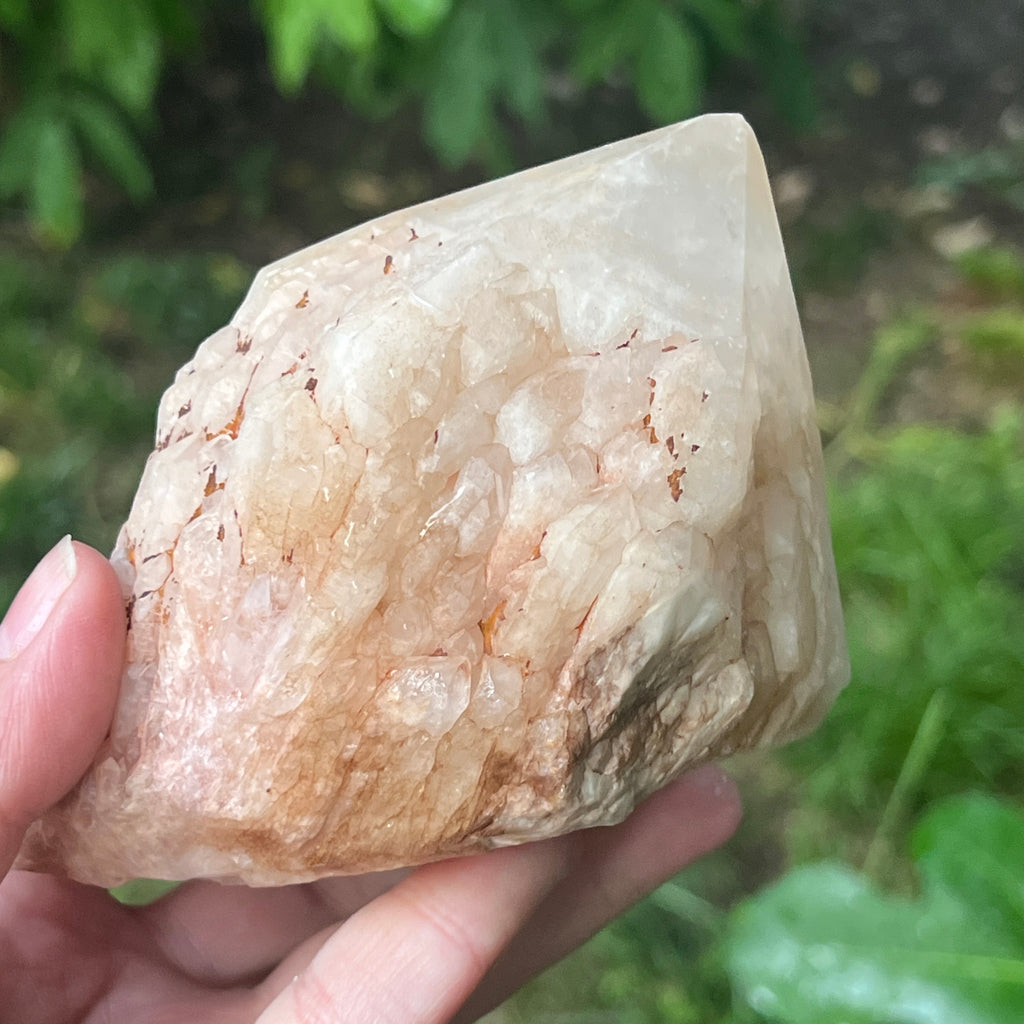 Varf cuart celest, cuart lumanare ( ananas) model 4, pietre semipretioase - druzy.ro 5 