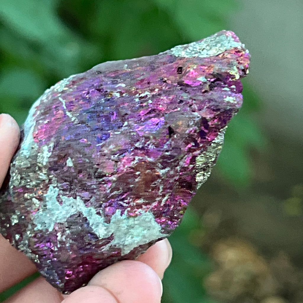 Calcopirita iridescentă din Mexic model 2, pietre semipretioase - druzy.ro 4 