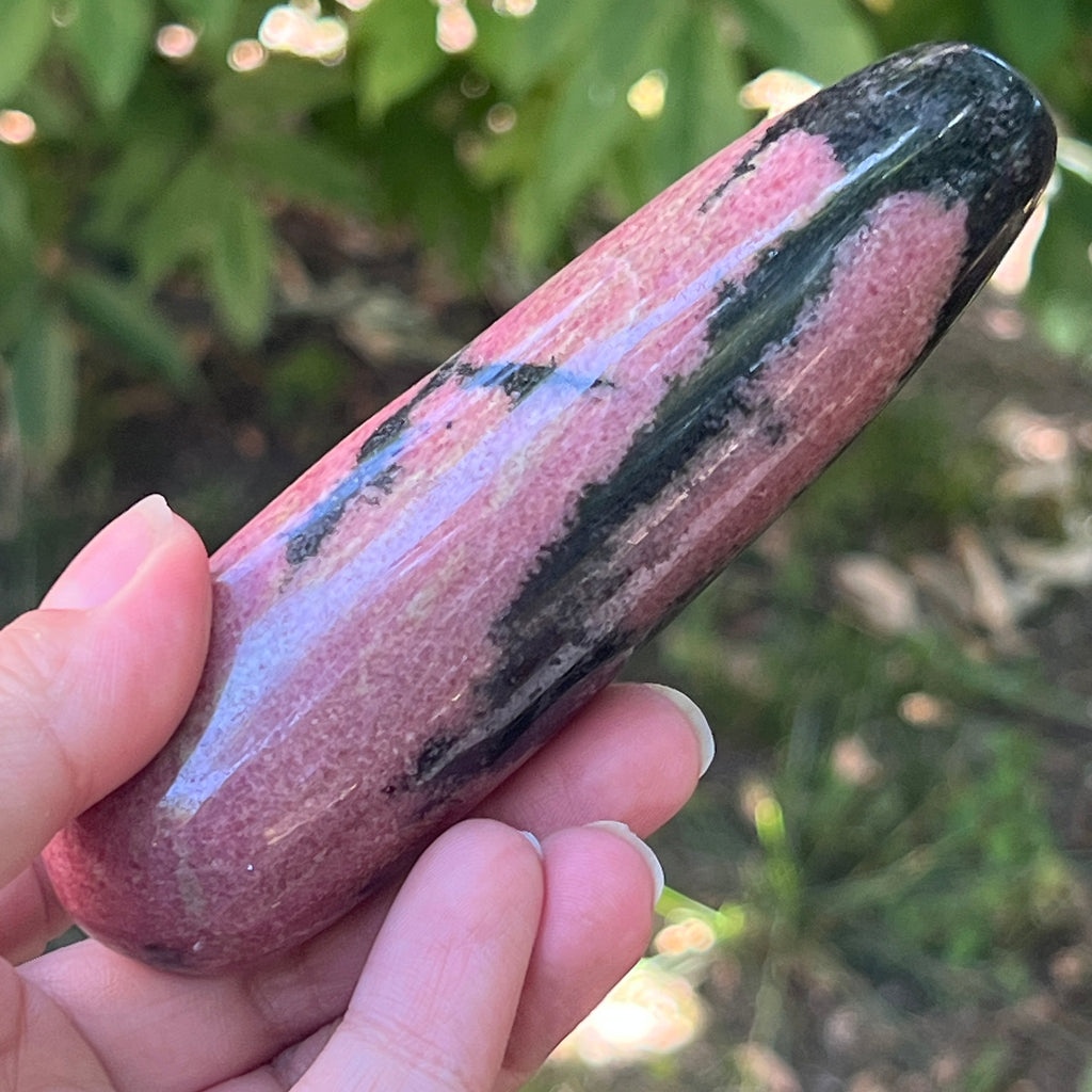Bagheta masaj rodonit model 3, pietre semipretioase - druzy.ro 3 