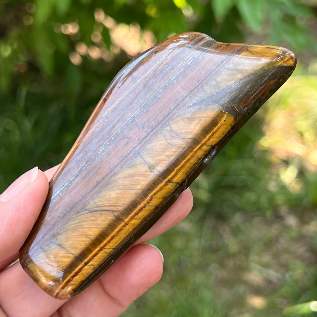 Ochi de tigru (din Prieska Africa) model 11, pietre semipretioase - druzy.ro 7 