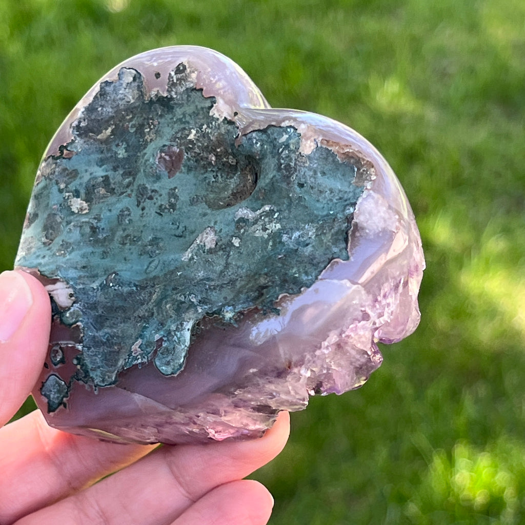 Inima ametist model 18, pietre semipretioase - druzy.ro 9 