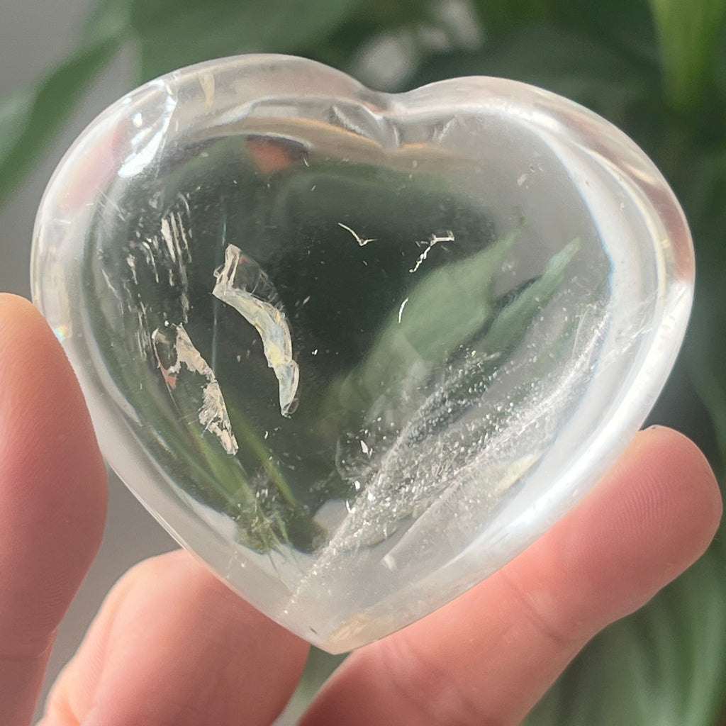Inima cristal de stanca/cuart incolor m5, pietre semipretioase - druzy.ro 3 