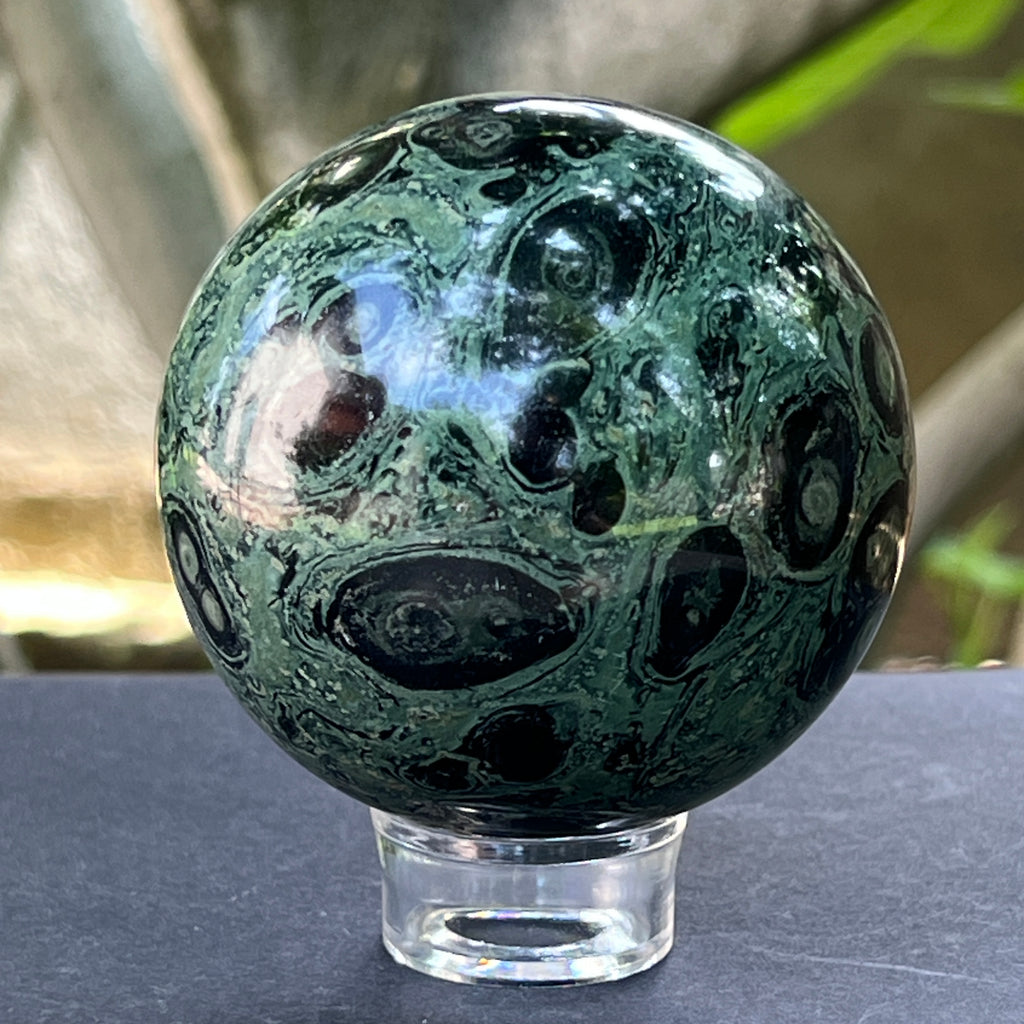 Sfera jasp kambaba Madagascar | Model 5, pietre semipretioase - druzy.ro 4 
