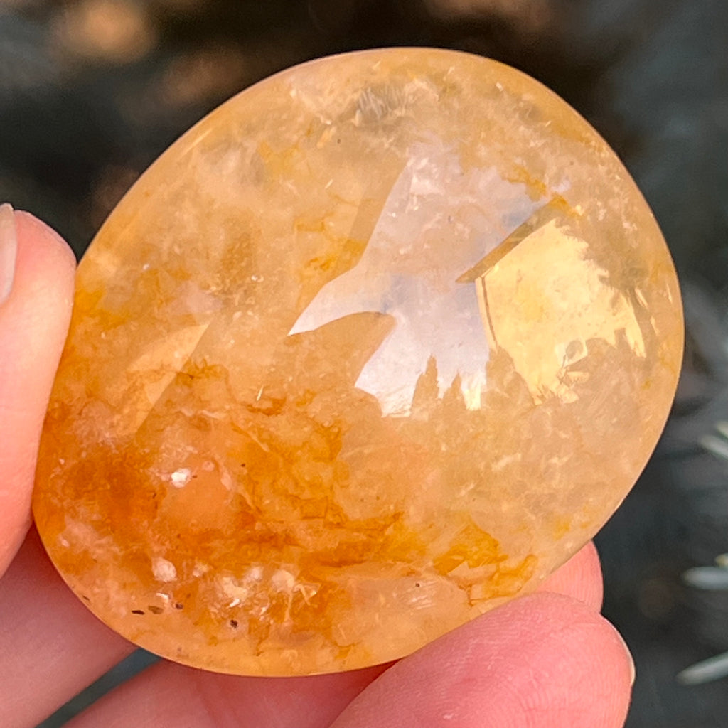 Palmstone cuart lamaie model 7, golden healer, druzy.ro, cristale 1