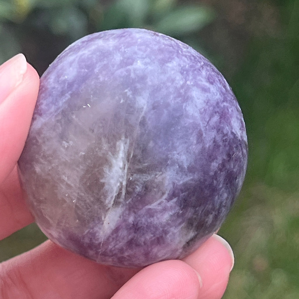 Lepidolit palmstone m1, pietre semipretioase - druzy.ro 4 