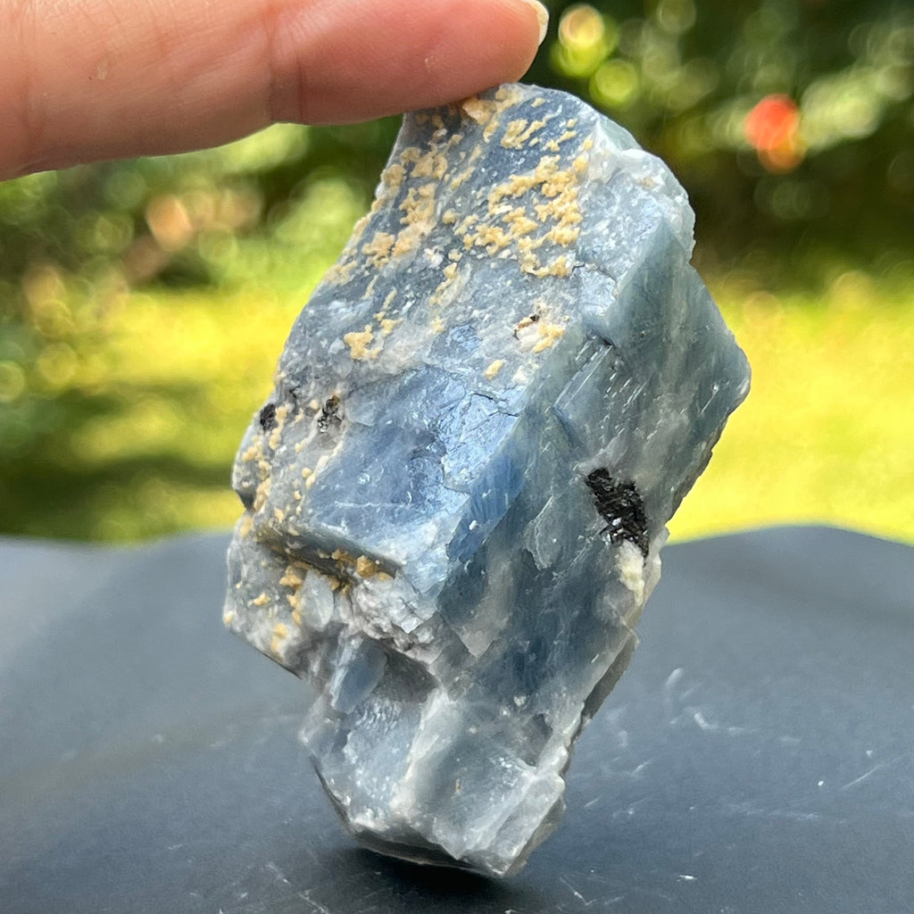 Calcit albastru piatra bruta din Namibia model 11, pietre semipretioase - druzy.ro 1