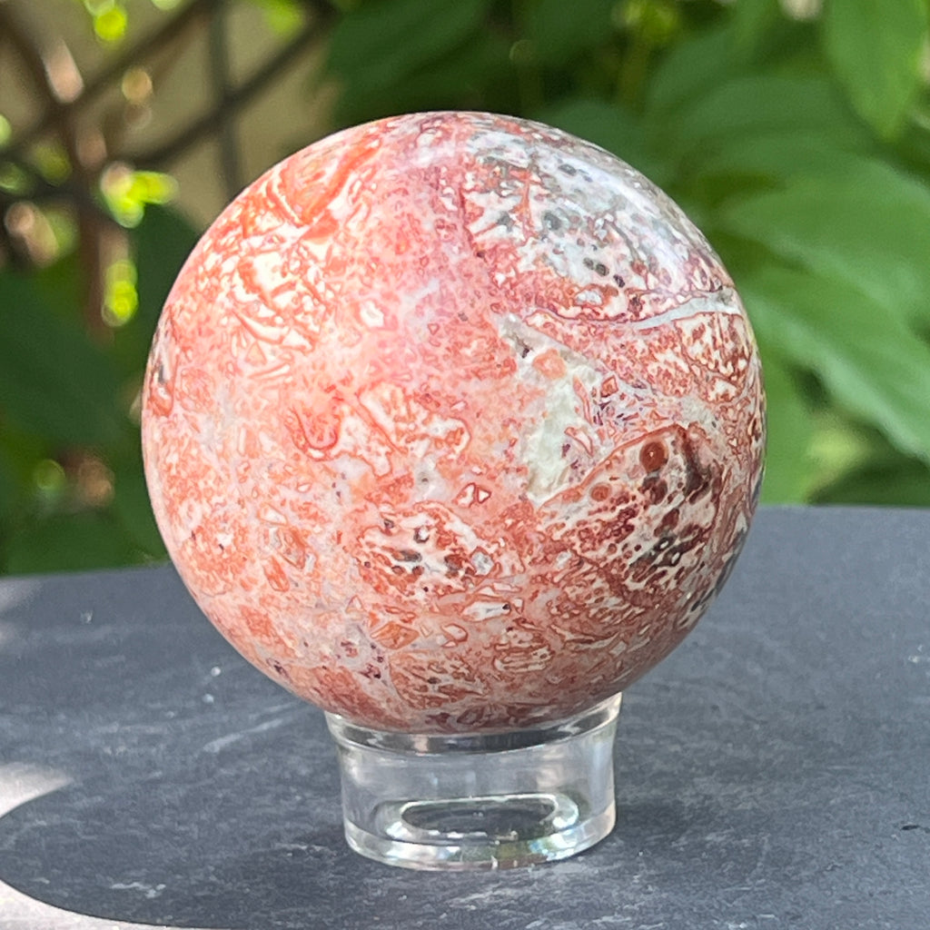 Sfera jasp piele de sarpe din Australia model 5, pietre semipretioase - druzy.ro 6 