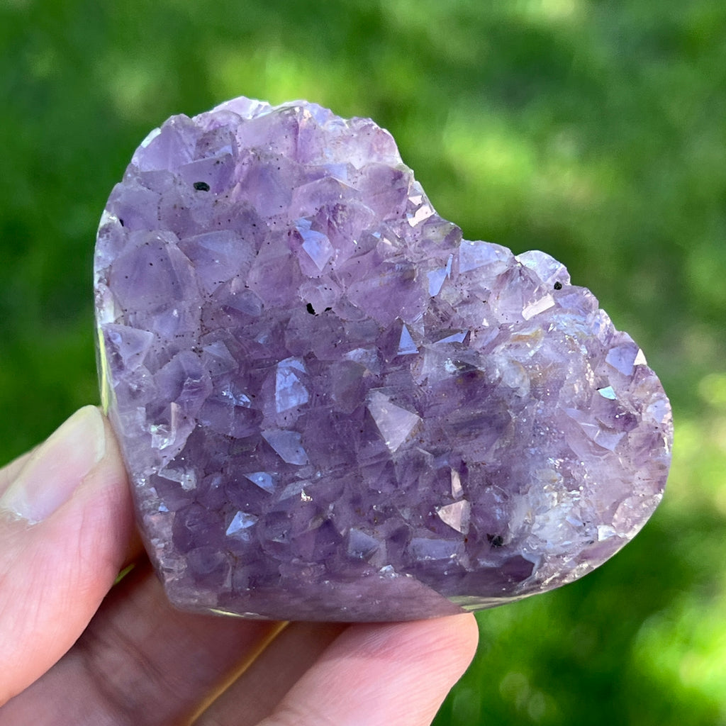Inima ametist model 5, pietre semipretioase - druzy.ro 1 