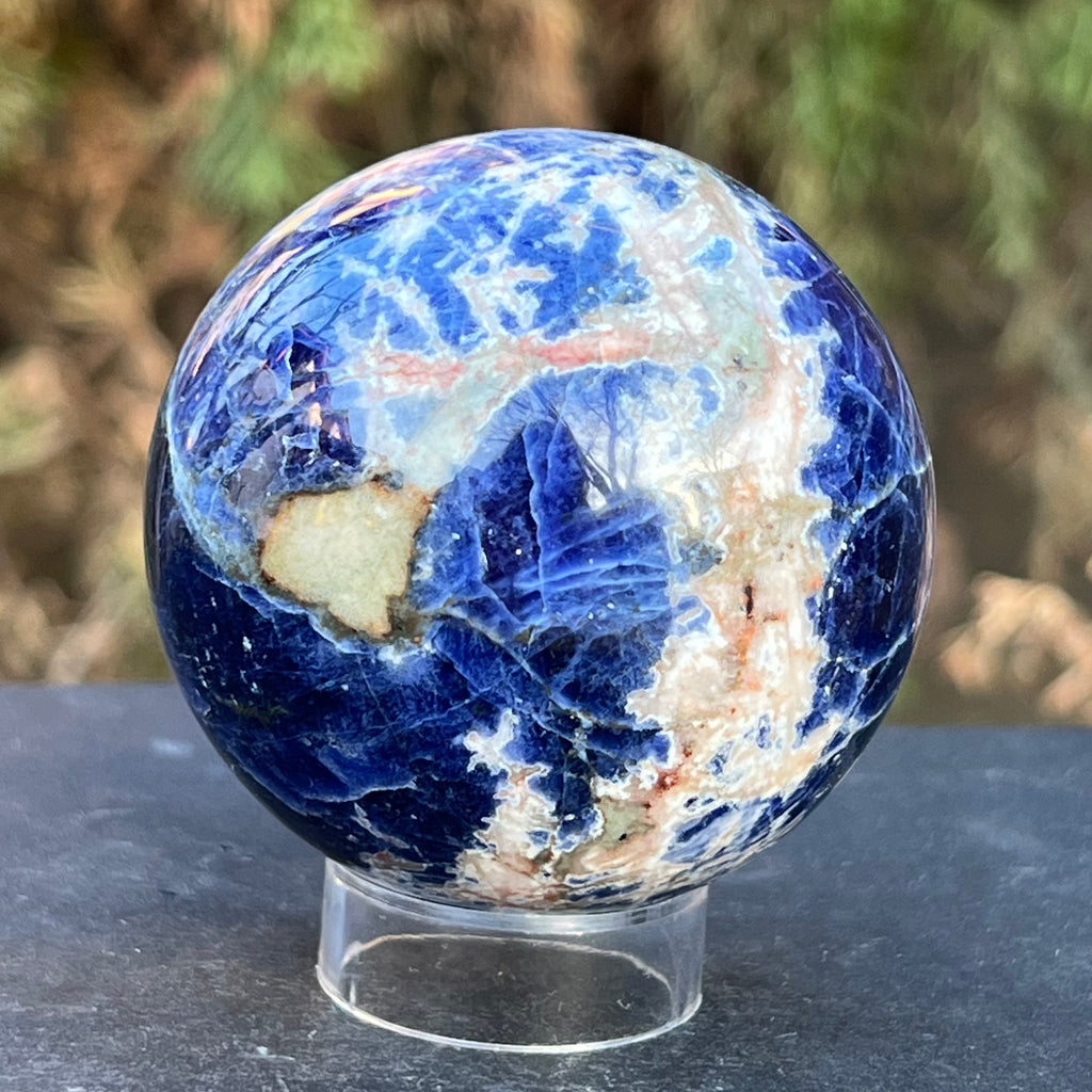 Sodalit sfera model 2 6.5 cm, druzy.ro, cristale 1