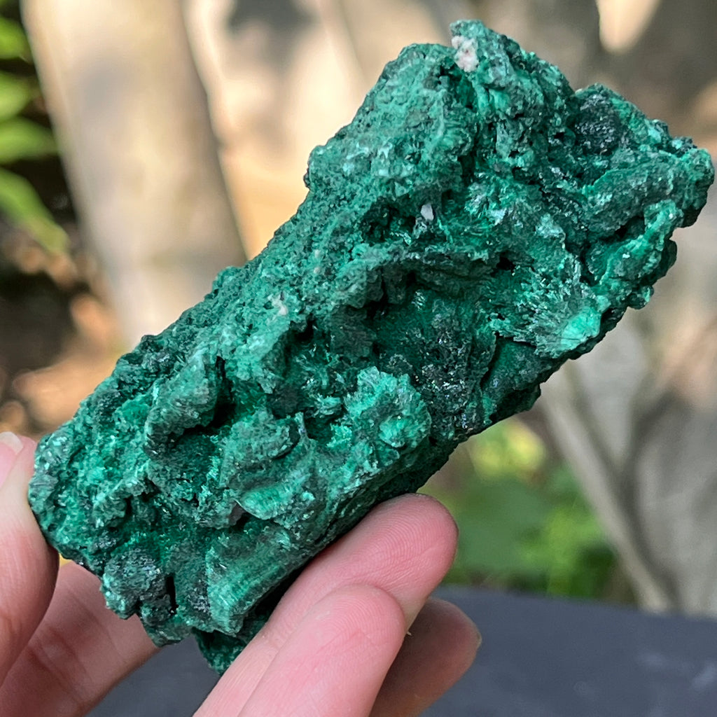 Malachit matasos piatra bruta m1, pietre semipretioase - druzy.ro 3 