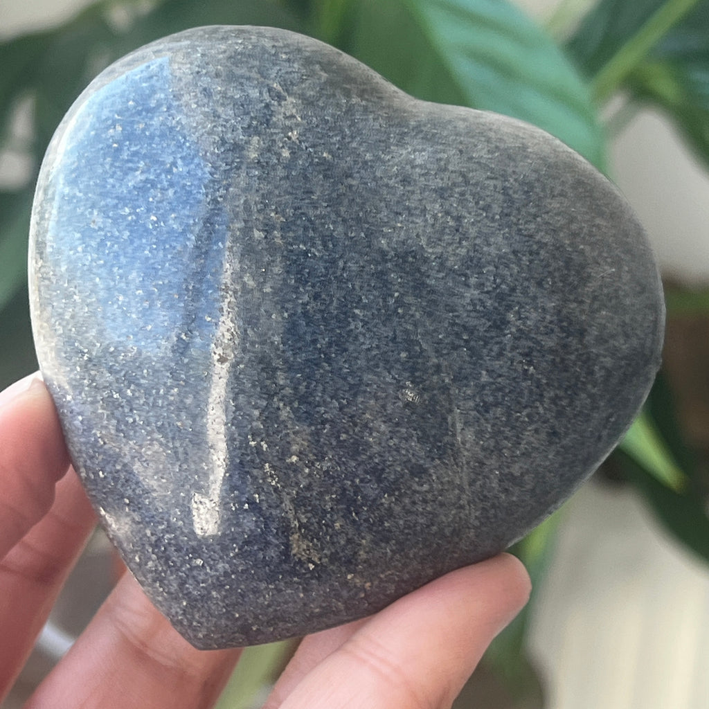 Inima lazulit din Madagascar | Model 1, pietre semipretioase - druzy.ro 2 