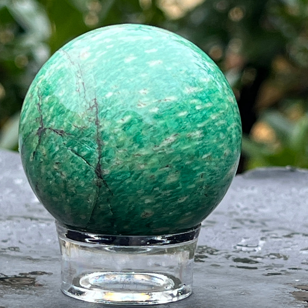 Sfera amazonit din Madagascar model 3, pietre semipretioase - druzy.ro 6 