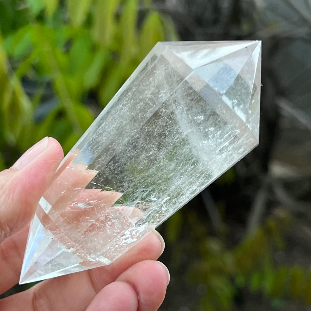 Bagheta cuart vogel, 12 fete, Brazilia model 10, pietre semipretioase - druzy.ro 4 