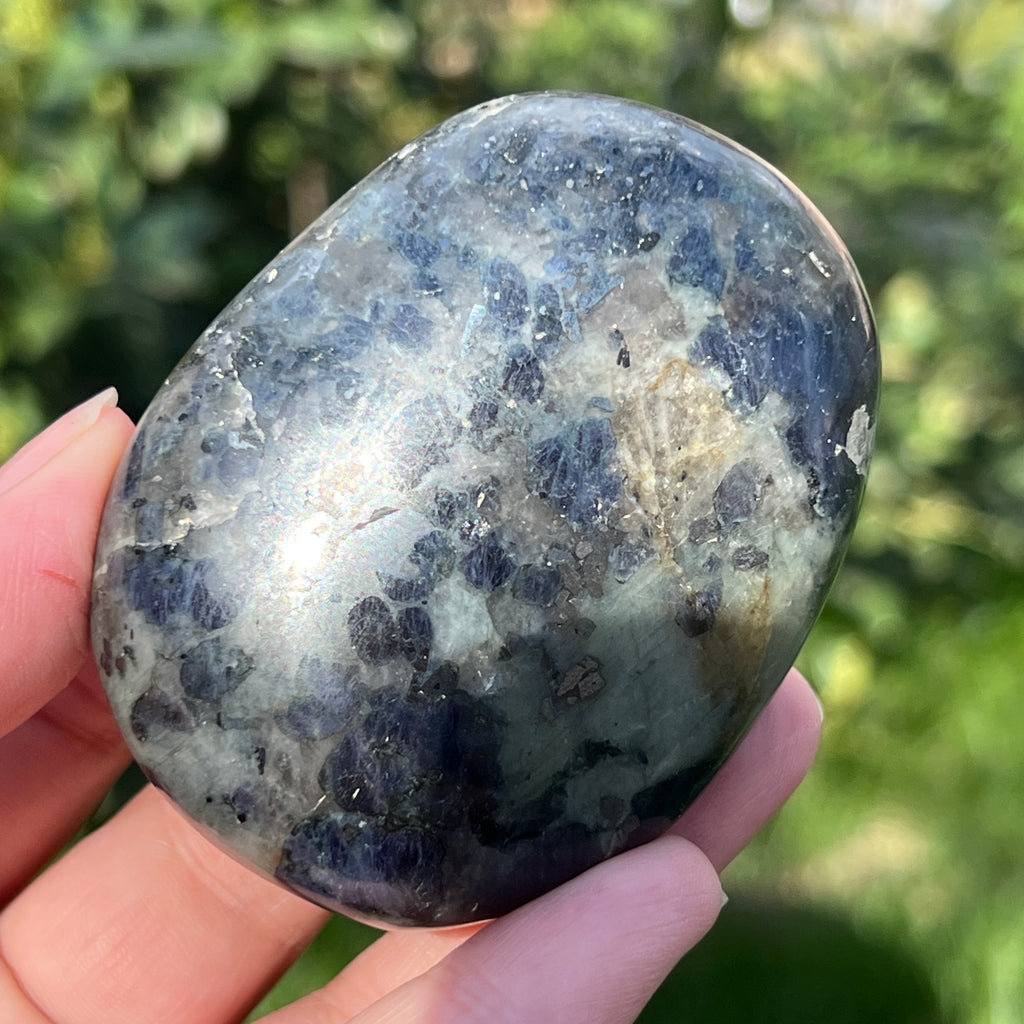Palmstone Iolit (safir de apa) din Madagascar model 8, pietre semipretioase - druzy.ro 3 