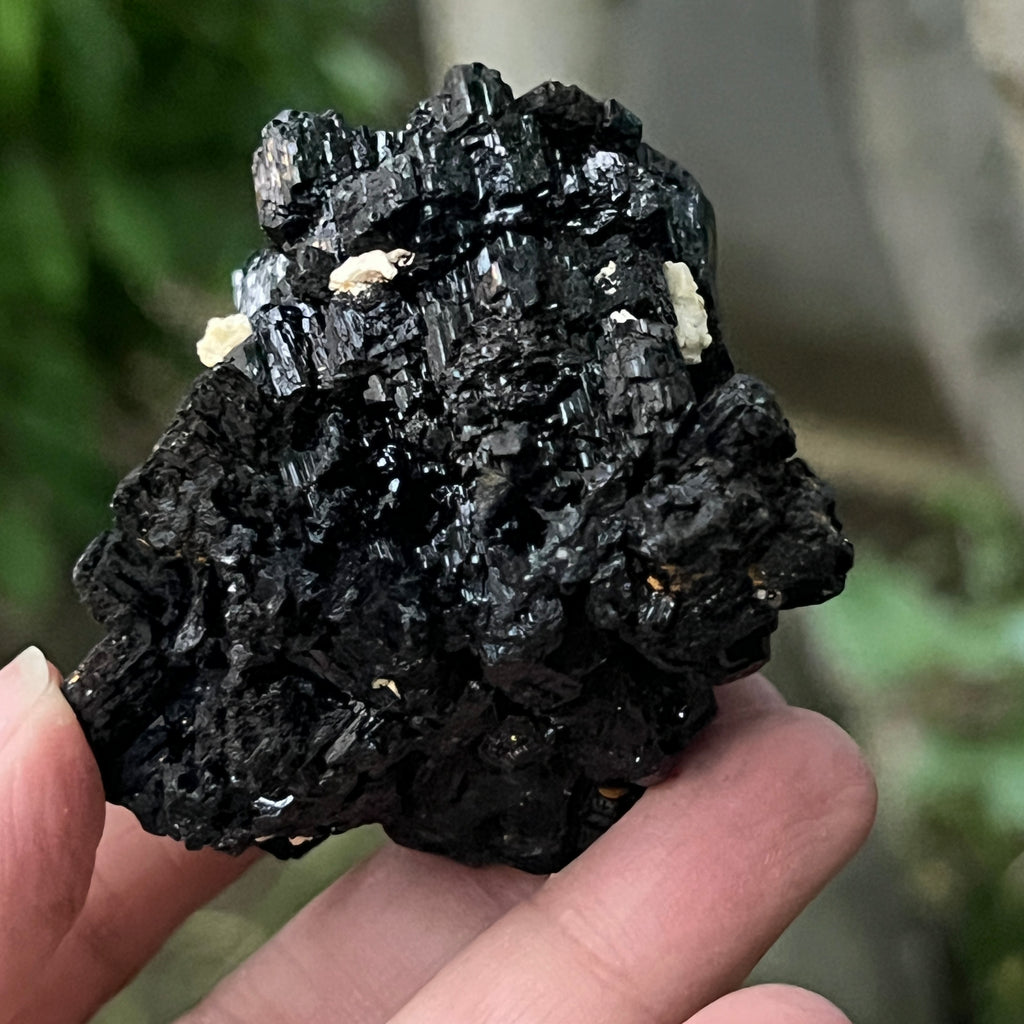 Cluster turmalina neagra model 8 din Erongo, Namibia, pietre semipretioase - druzy.ro 7 