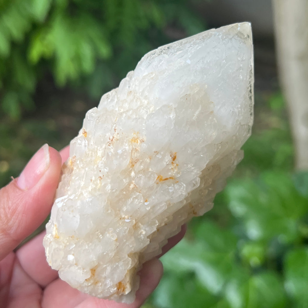 Varf cuart celest, cuart lumanare ( ananas) model 3, pietre semipretioase - druzy.ro 7 