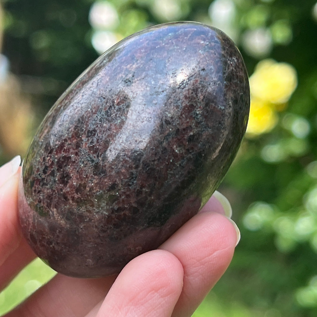 Granat palmstone model 10, pietre semipretioase - druzy.ro 2 