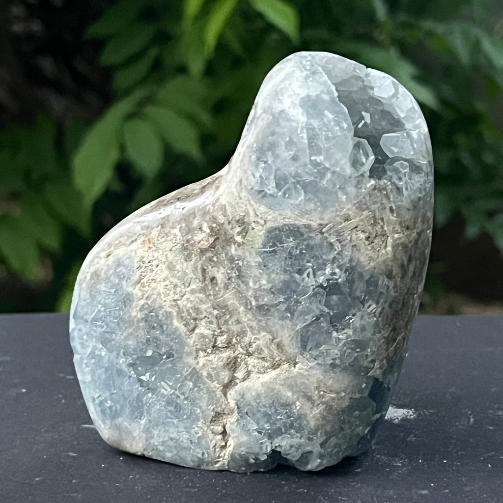 Sculptura celestit / celestina | Model 3, pietre semipretioase - druzy.ro 5 