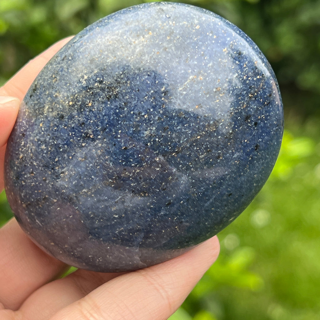 Palmstone lazulit din Madagascar model 6, pietre semipretioase - druzy.ro 2 