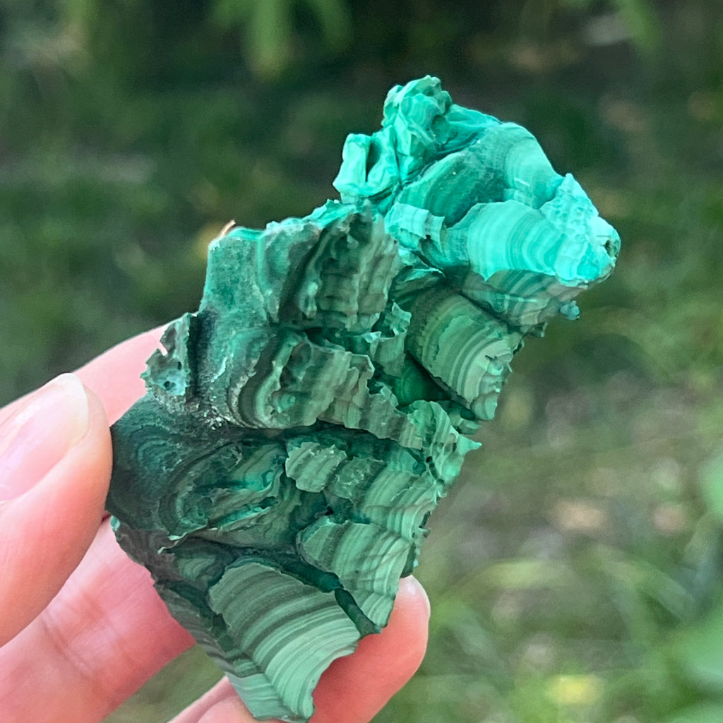 Malachit piatra bruta | Model 14, pietre semipretioase - druzy.ro 6 