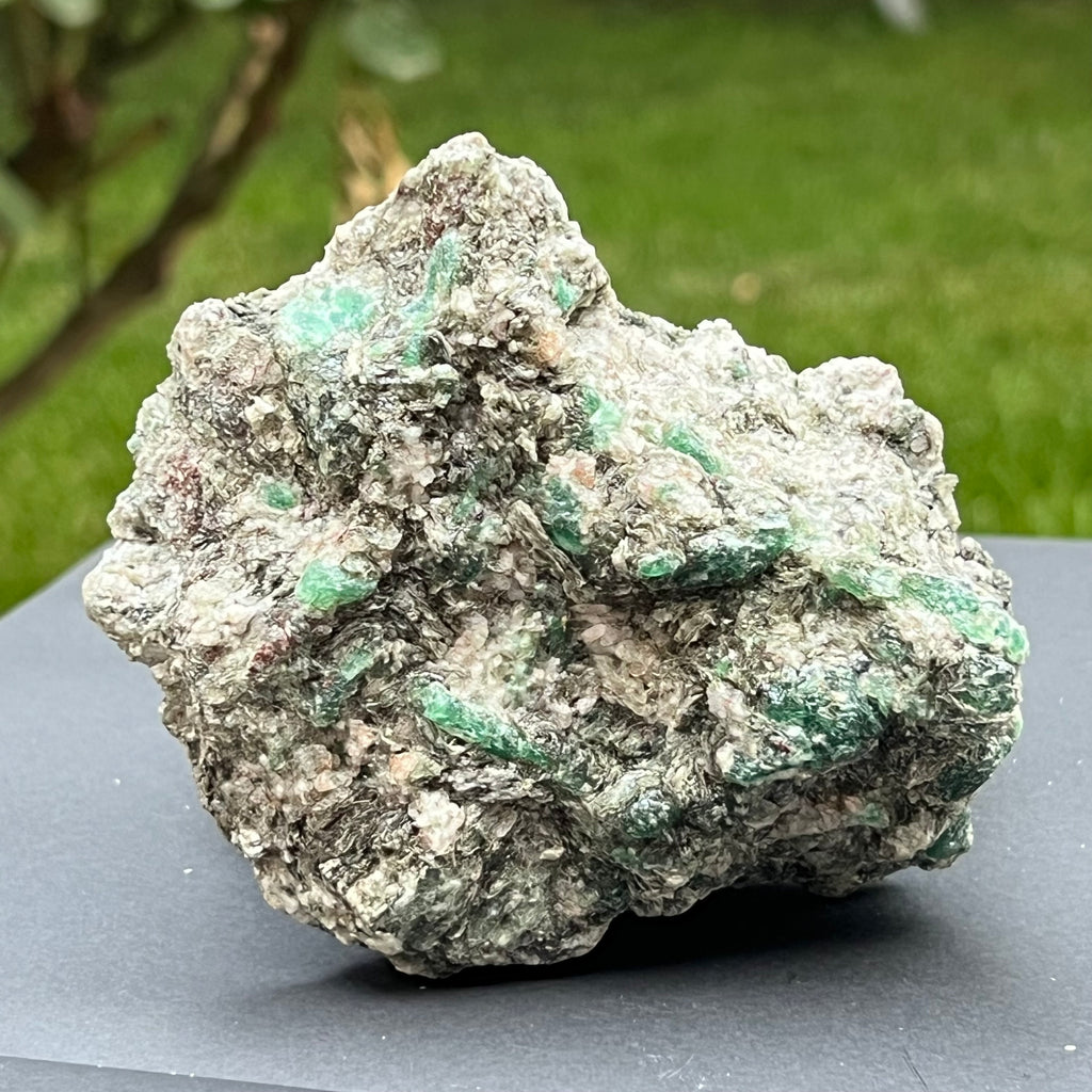 Smarald in matrice piatra bruta model 4A/2, druzy.ro, cristale 9