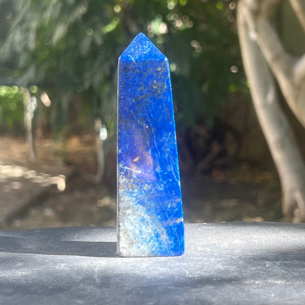 Turn/obelisc lapis lazuli m4, druzy.ro, cristale 2