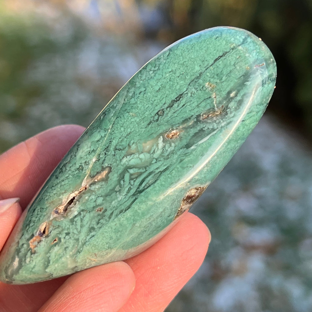 Crisopraz smarald palmstone model 7 din Zimbabwe, druzy.ro, cristale 1