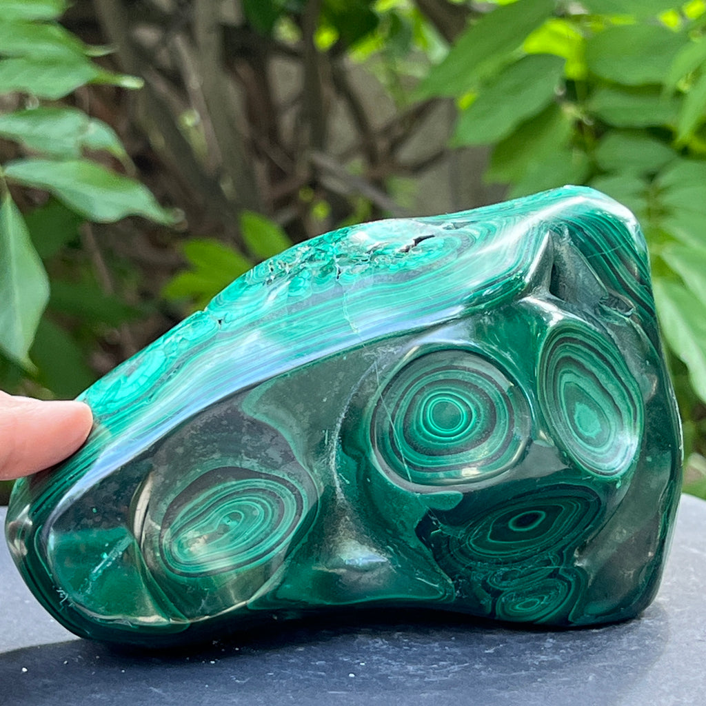 Malachit rulat m4, pietre semipretioase - druzy.ro 8 