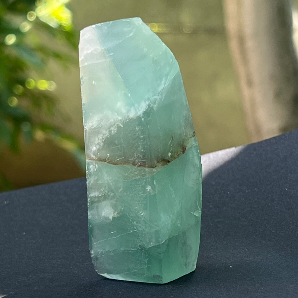 Varf/ generator fluorit model Azur1, pietre semipretioase - druzy.ro 4 