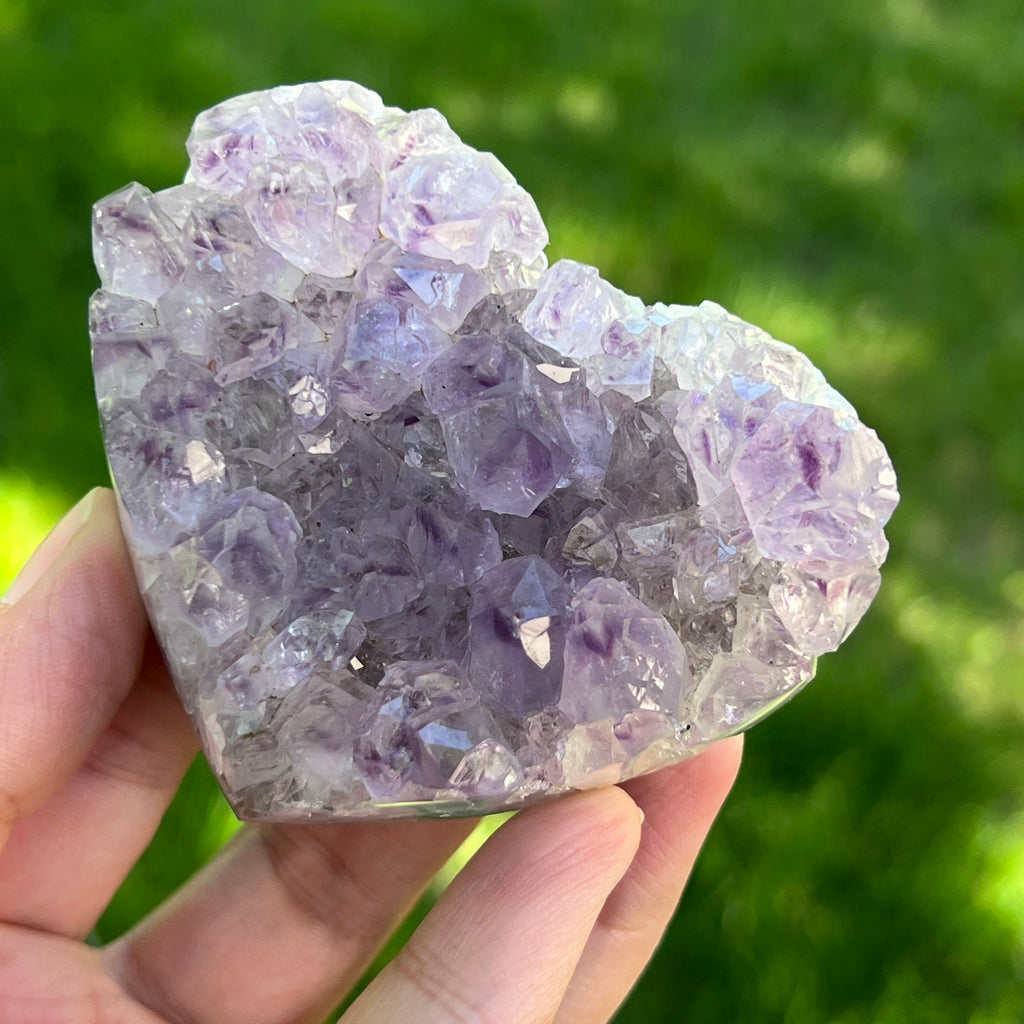 Inima ametist model 4, pietre semipretioase - druzy.ro 2 