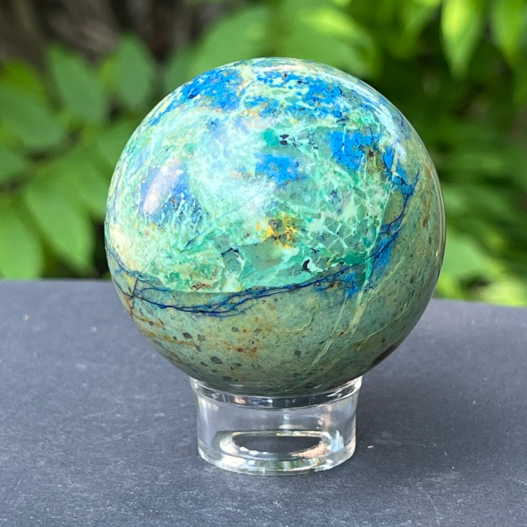 Sfera azurit m1, pietre semipretioase - druzy.ro 8 
