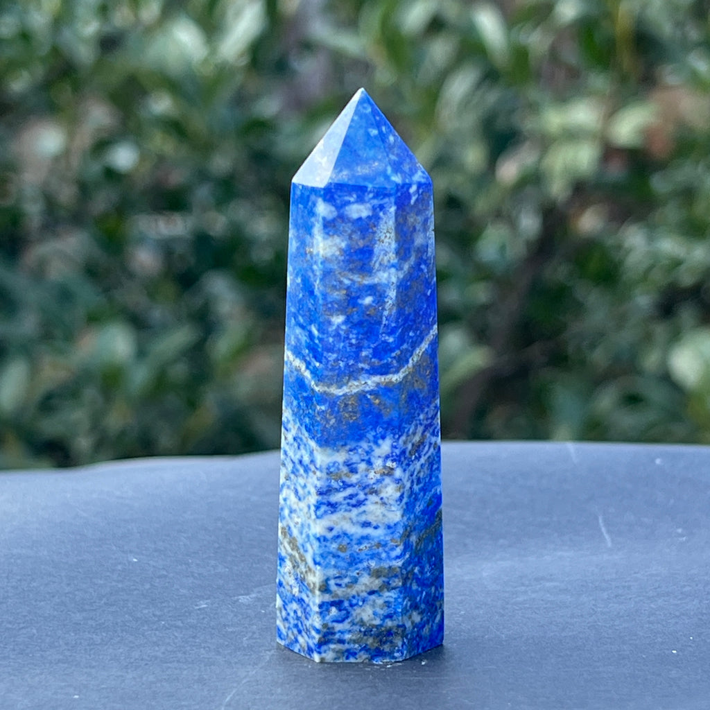 Turn/obelisc lapis lazuli m27, pietre semipretioase - druzy.ro 1 