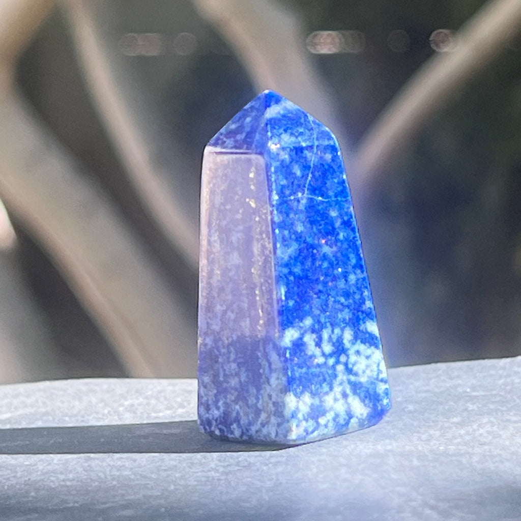 Turn/obelisc lapis lazuli mini m3, druzy.ro, cristale 2