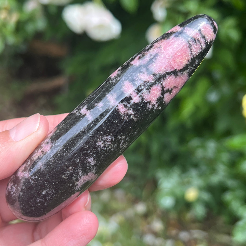 Bagheta masaj rodonit model 1, pietre semipretioase - druzy.ro 4 