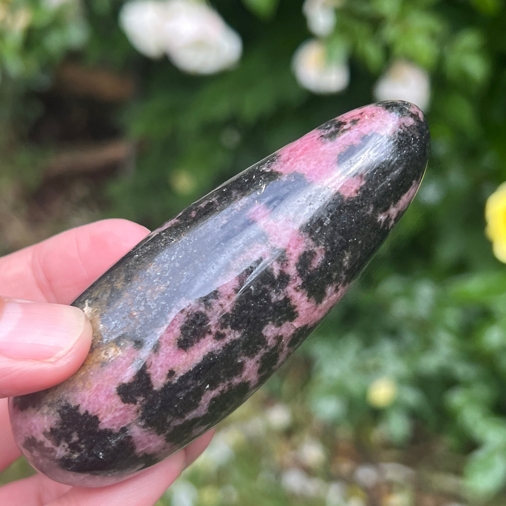 Bagheta masaj rodonit model 4, pietre semipretioase - druzy.ro 4 