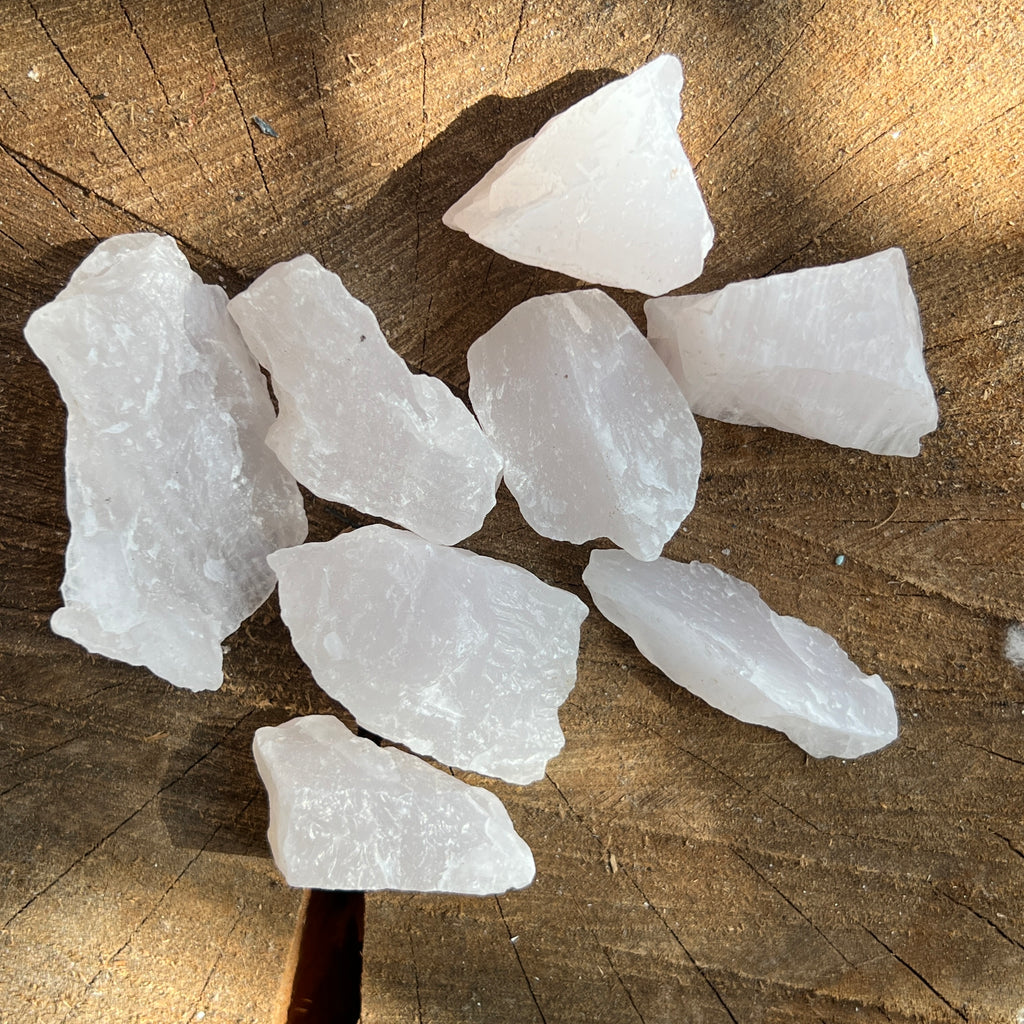 Calcit mangano reactiv UV – piatră brută, pietre semipretioase - druzy.ro 2 