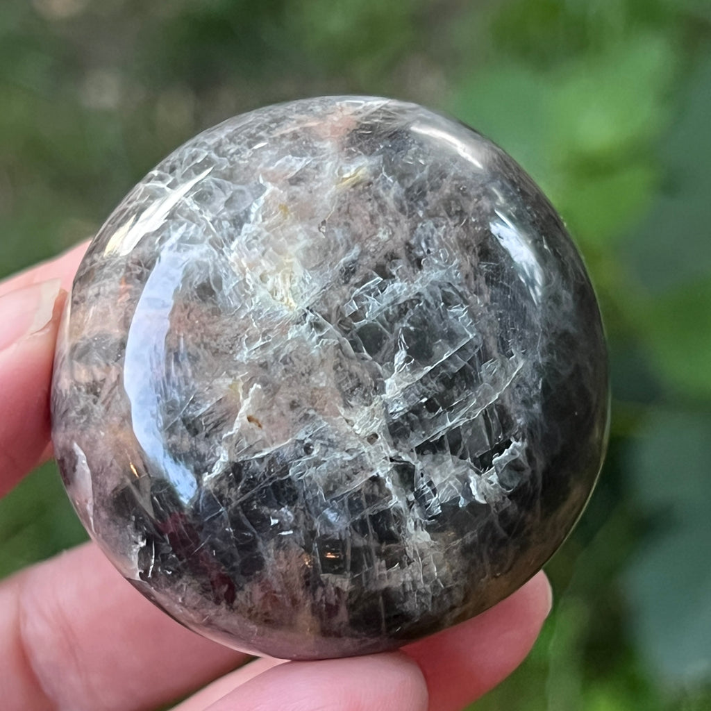 Palmstone piatra lunii somon gri | Model 5, pietre semipretioase - druzy.ro 4 