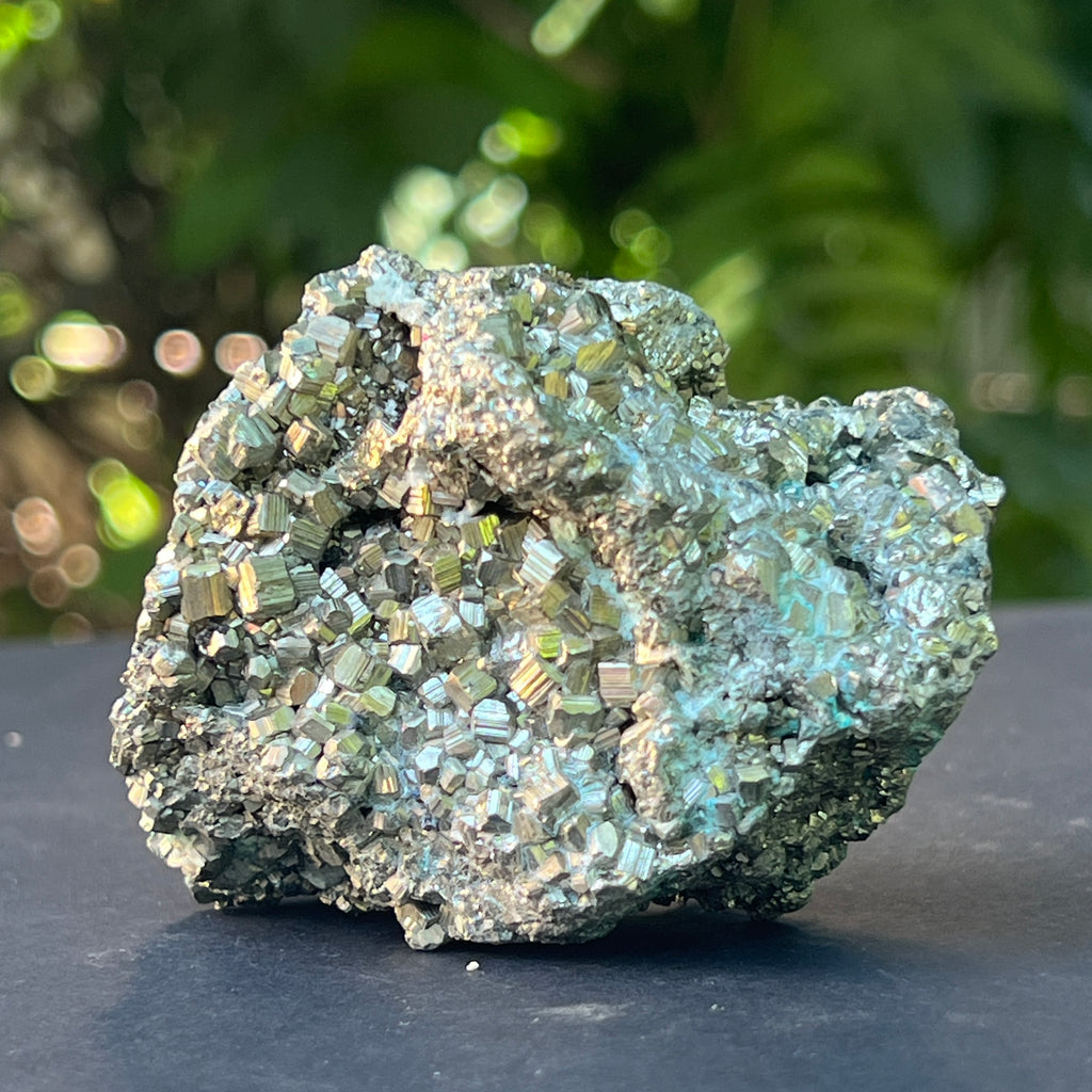 Specimen pirita Peru cluster model 8, pietre semipretioase - druzy.ro 2 