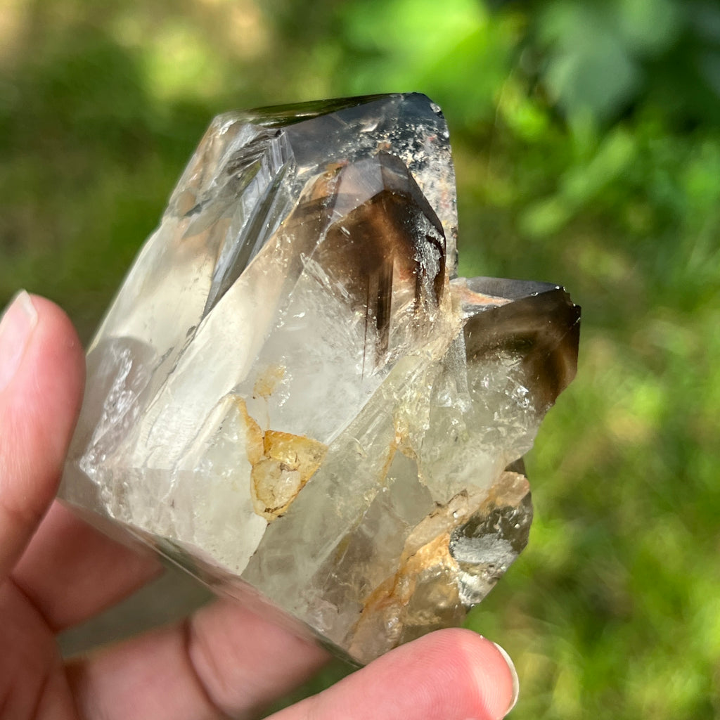 Varf brut cuart fumuriu | Model L9, pietre semipretioase - druzy.ro 7 